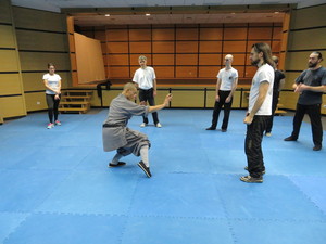 Shaolin kung fu with Shi Heng Yi headmaster from the Shaolin Temple Europe